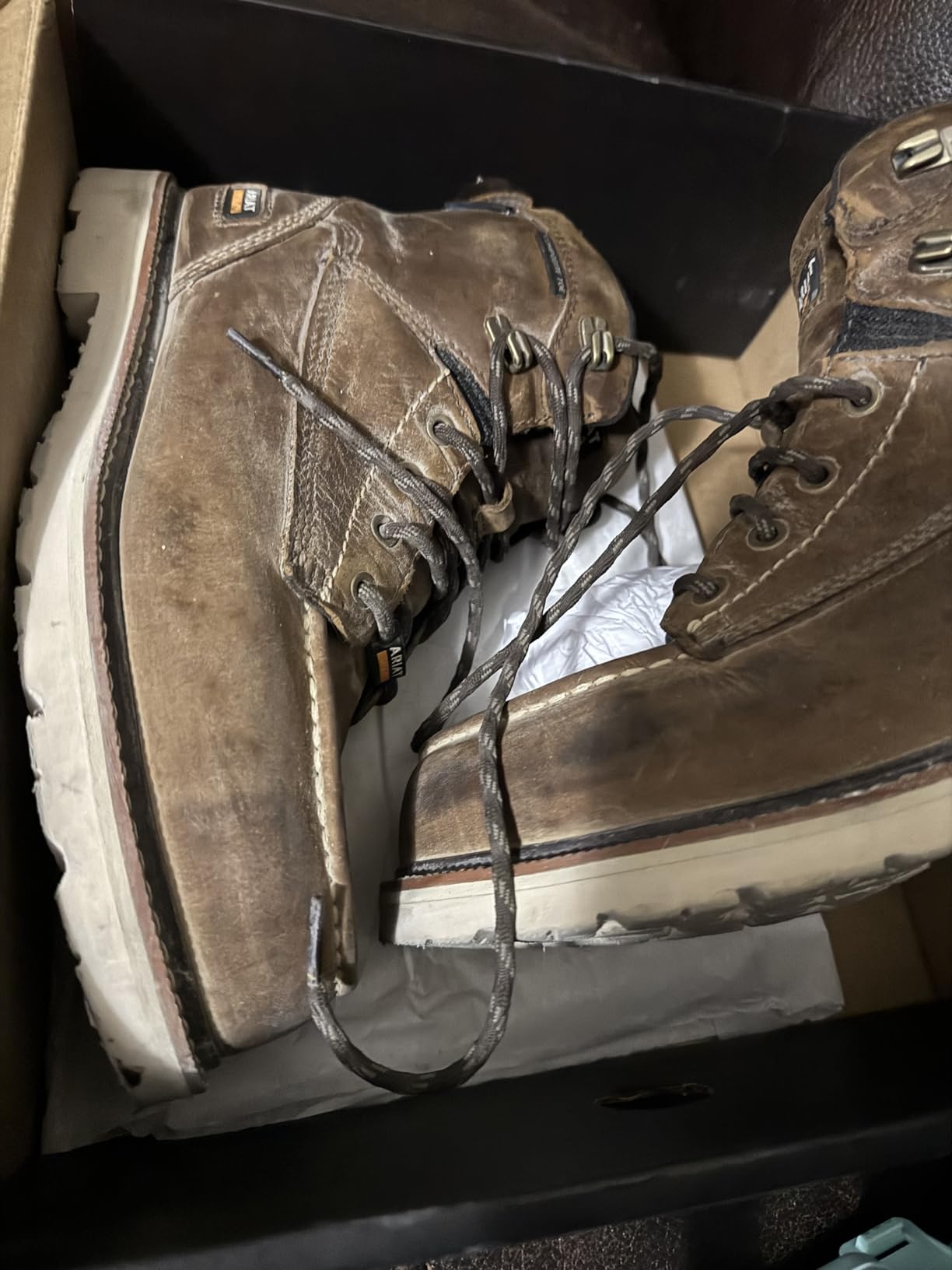 Ariat Women's Rebar Lift Waterproof Composite Toe Work Boot customer photo 1