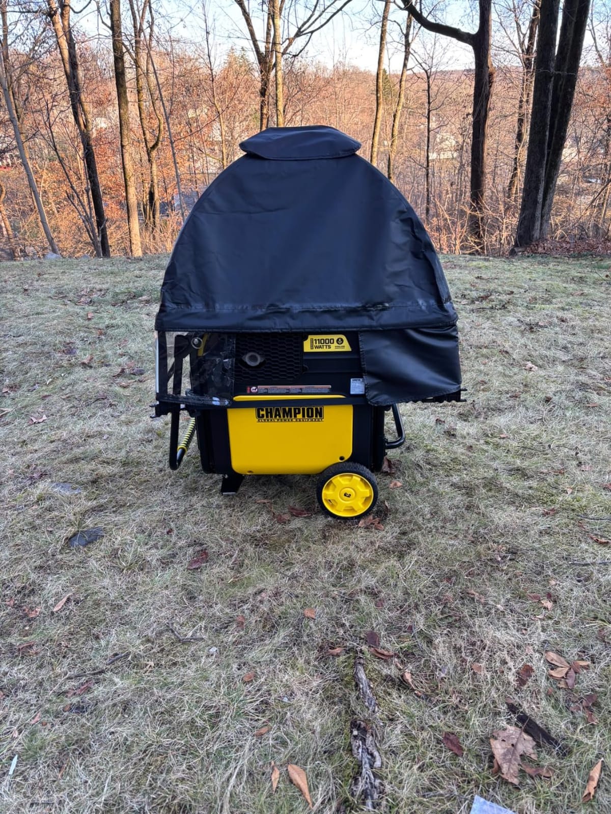 Champion Power Equipment 11,000-Watt Wireless Remote Start Home Backup Portable Inverter Generator with Quiet Technology and Free 3-Year Warranty customer photo 2