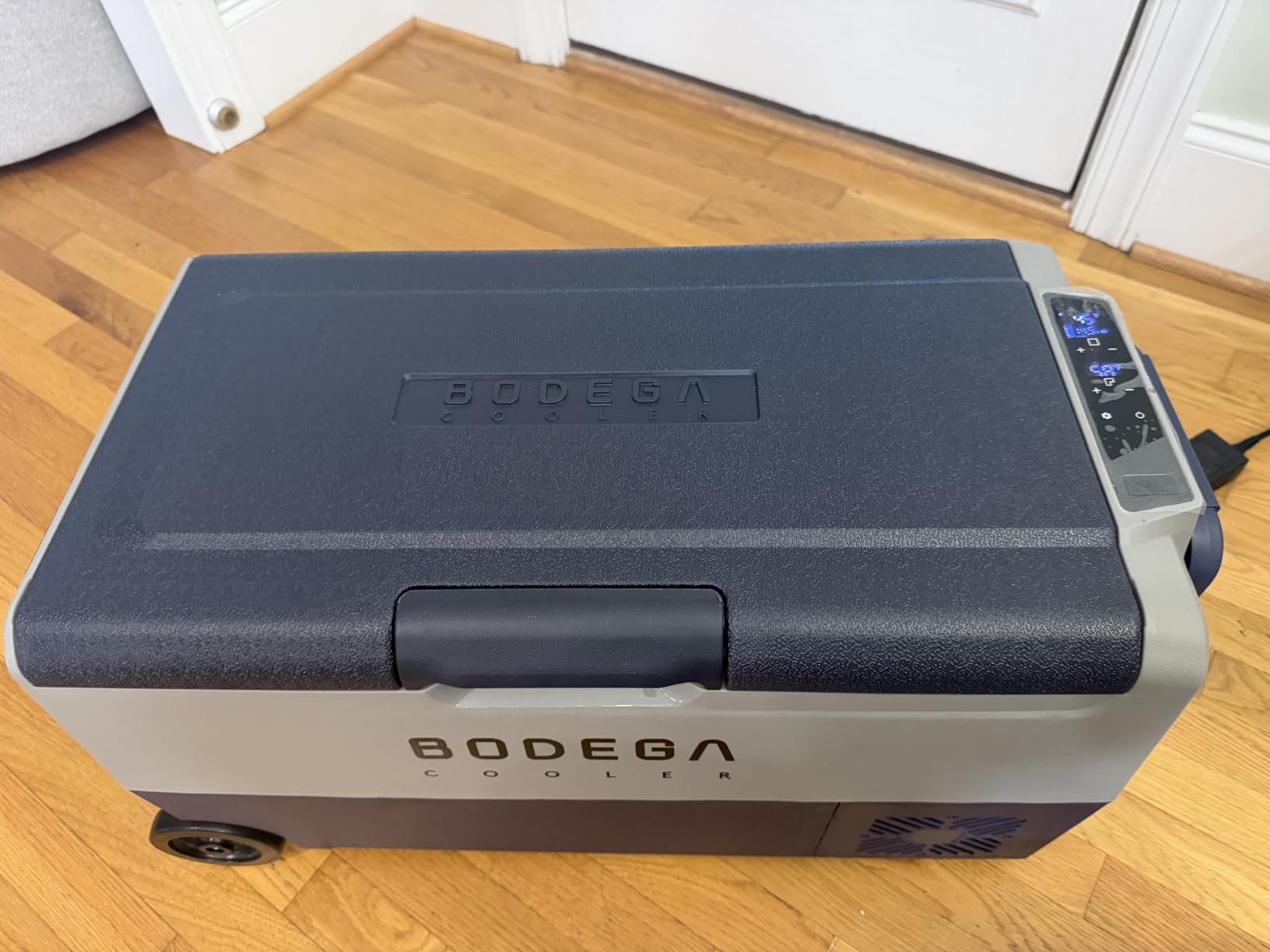 BODEGACOOLER 12 Volt Portable Refrigerator,64 Quart Car Fridge Dual Zone -4℉-68℉,60L Car Freezer APP Control,Electric Compressor Cooler 12/24V DC and 100-240V AC for RV,Camping,Travel,Truck,Vehicles customer photo 1