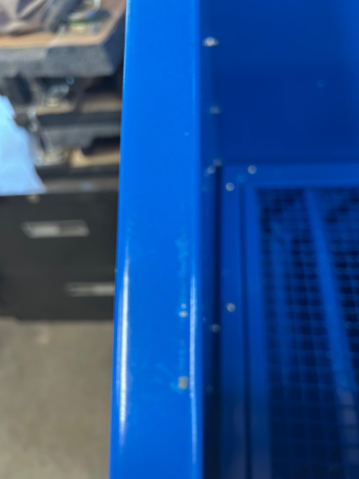 Sandblasting & Sandblaster Cabinet 90 Gallon with Dust Collection Reclaimer System Floor Abrasive Blast Cabinet for Rust Grime Paint Removing customer photo 2