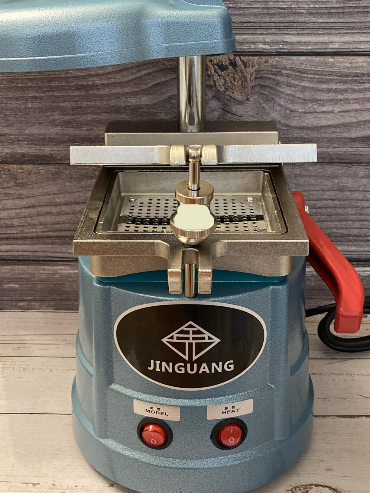 Vacuum Forming Machine 110V, Lab Equipment Vacuum Suction Heat Molding Former with Steel Balls customer photo 2