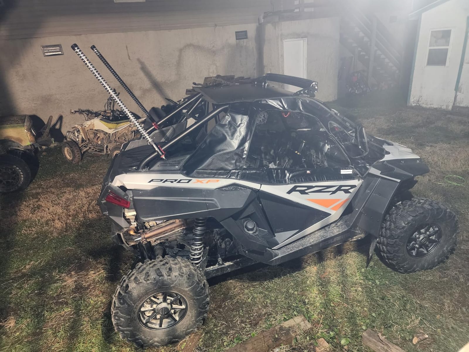 KEMIMOTO Soft Upper Doors, Compatible with Polaris RZR XP 1000 2014-2023, RZR XP Turbo 2016-2021, UTV Cab Enclosures Fit Well with Roof, Mirror and Windshield, Black customer photo 1