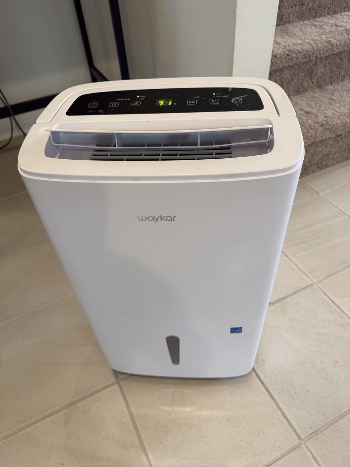 Waykar 150 Pint Commercial Dehumidifier with Pump & Drain Hose for Basement customer photo 2