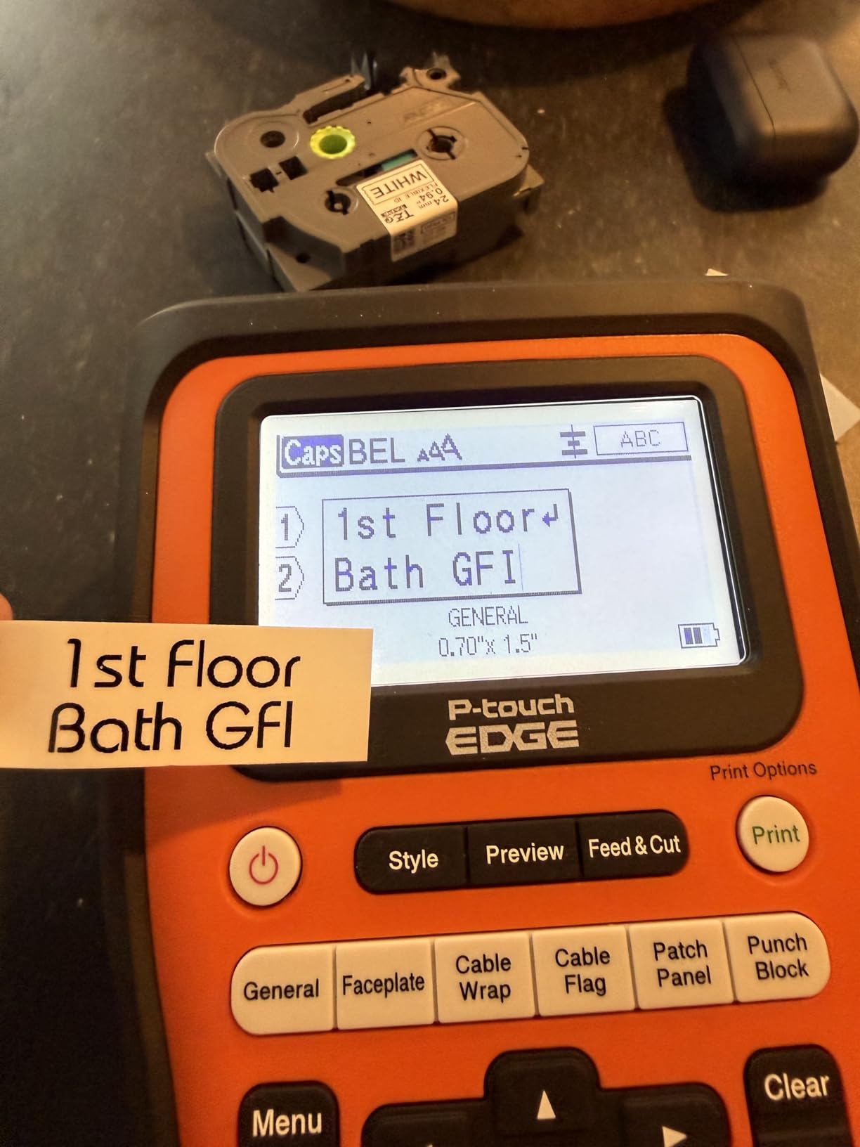 Brother PT-E510 Industrial Label Printer USB-C Dual Cutter customer photo 1