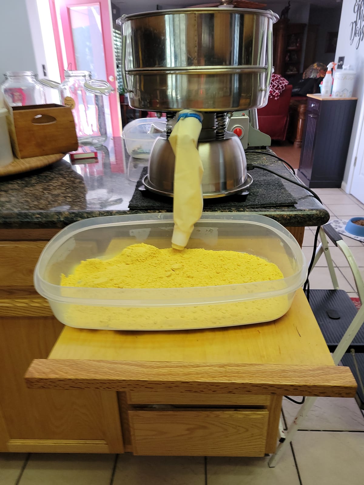 Sidasu Automatic Vibrating Sieve Shaker–40&60 Mesh Flour Sifter customer photo 2