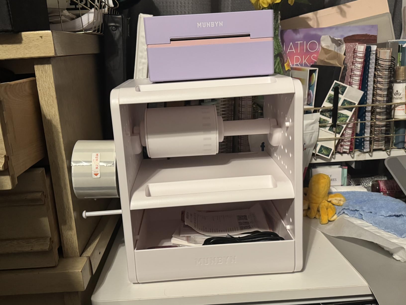 MUNBYN Bluetooth Thermal Label Printer, Wireless 4x6 Shipping Label Printer customer photo 2