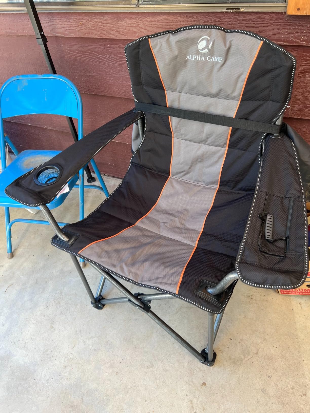 ALPHA CAMP Oversized Fully Padded Camping Chairs with Lumbar Support customer photo 1