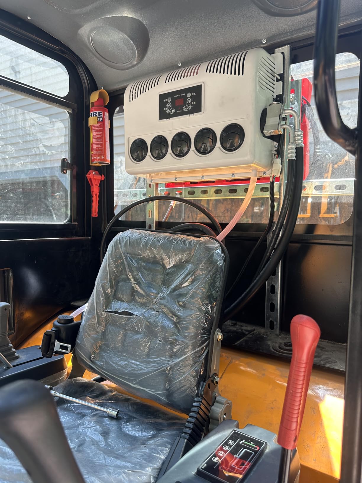 12V RV air conditioner,split type 9000btu truck air conditioner, suitable for camping vehicles, trucks, RVs, trailers, excavators, vans and other 12V DC AC (12, Volts (DC)) customer photo 2