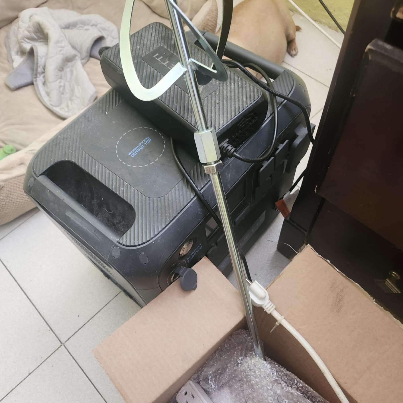 Cement Mixer 2300W, Handheld Electric Concrete Mixer with 6 Adjustable Speed, 110V Portable Mud Mixer Paint Mixer for Mortar Grout Plaster Thinset Fodder Stirring Tool customer photo 2