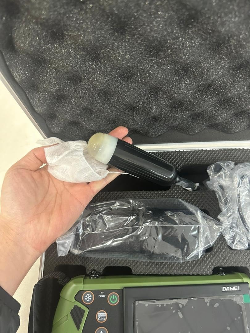 DAWEI Ultrasound Machine for Pregnancy with Convex Probe for Dog, Goat, swine | 5.6