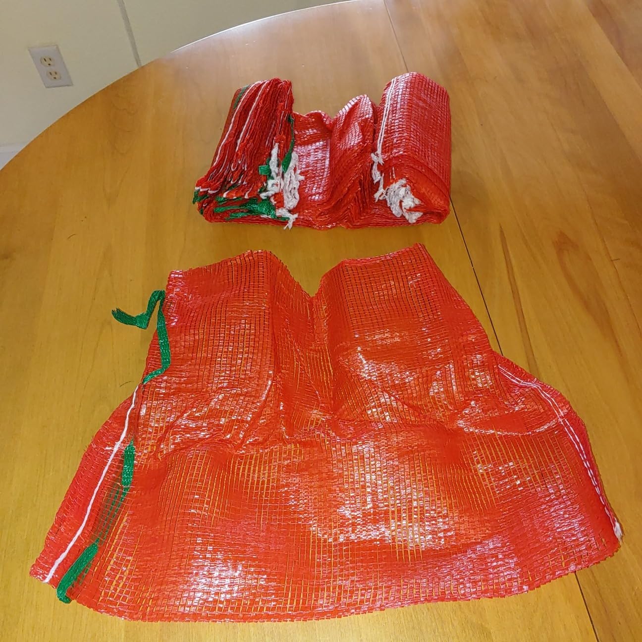 Mesh Onion Bags for Onion and Potato Storage, Produce Storage Bags customer photo 2