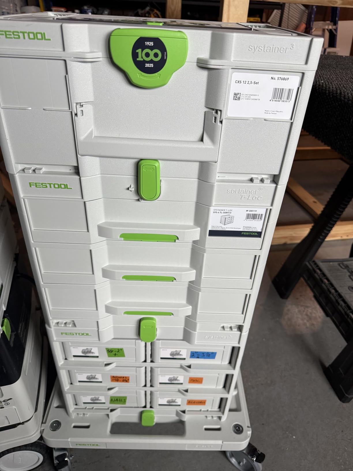 Festool 577816 Systainer³ Rack SYS3-RK/6 M 337-Set customer photo 1
