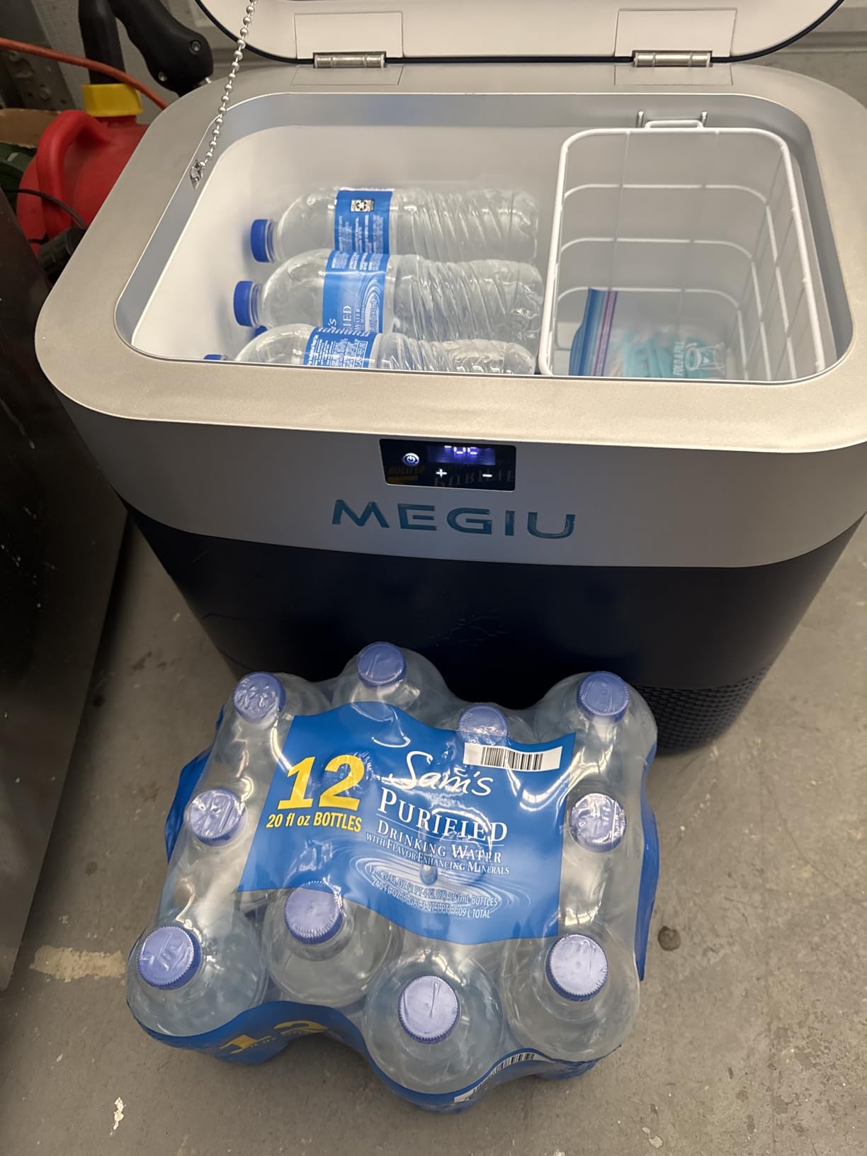 Megiu Car Refrigerator 23 Quart, Portable 12V Freezer for Camping Road Trip customer photo 1