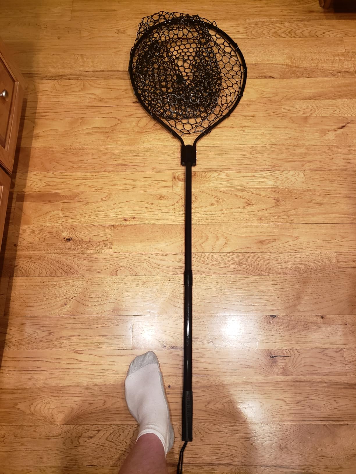 High Strength Large Landing Net, Fishing Net with Long Telescoping Handle customer photo 1