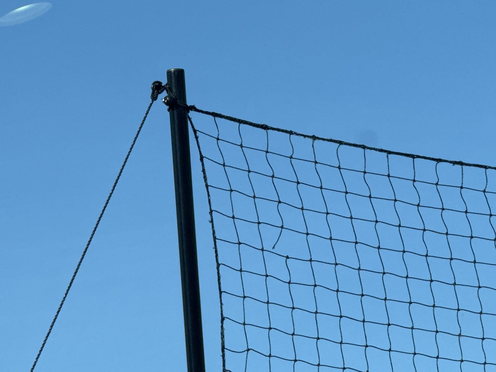 MR Ball Stop Net System, Movable Heavy Duty Backstop Net, 2 in 1 Multi-Sport Stop Netting, Ball Barrier Sports Practice Barrier Net for Professional, College and Grade School Training customer photo 1