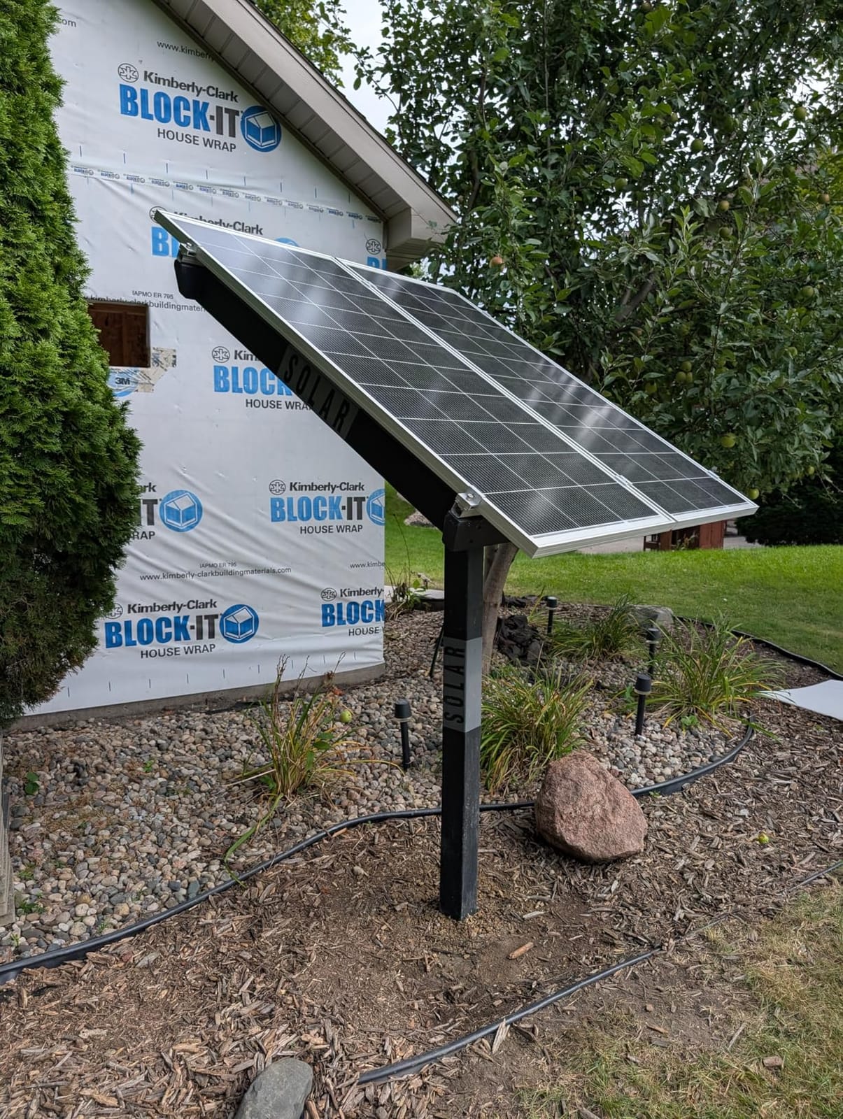 Solar Panel Roof Mounting Kit,Complete 2 Panels Solar Rack System customer photo 1