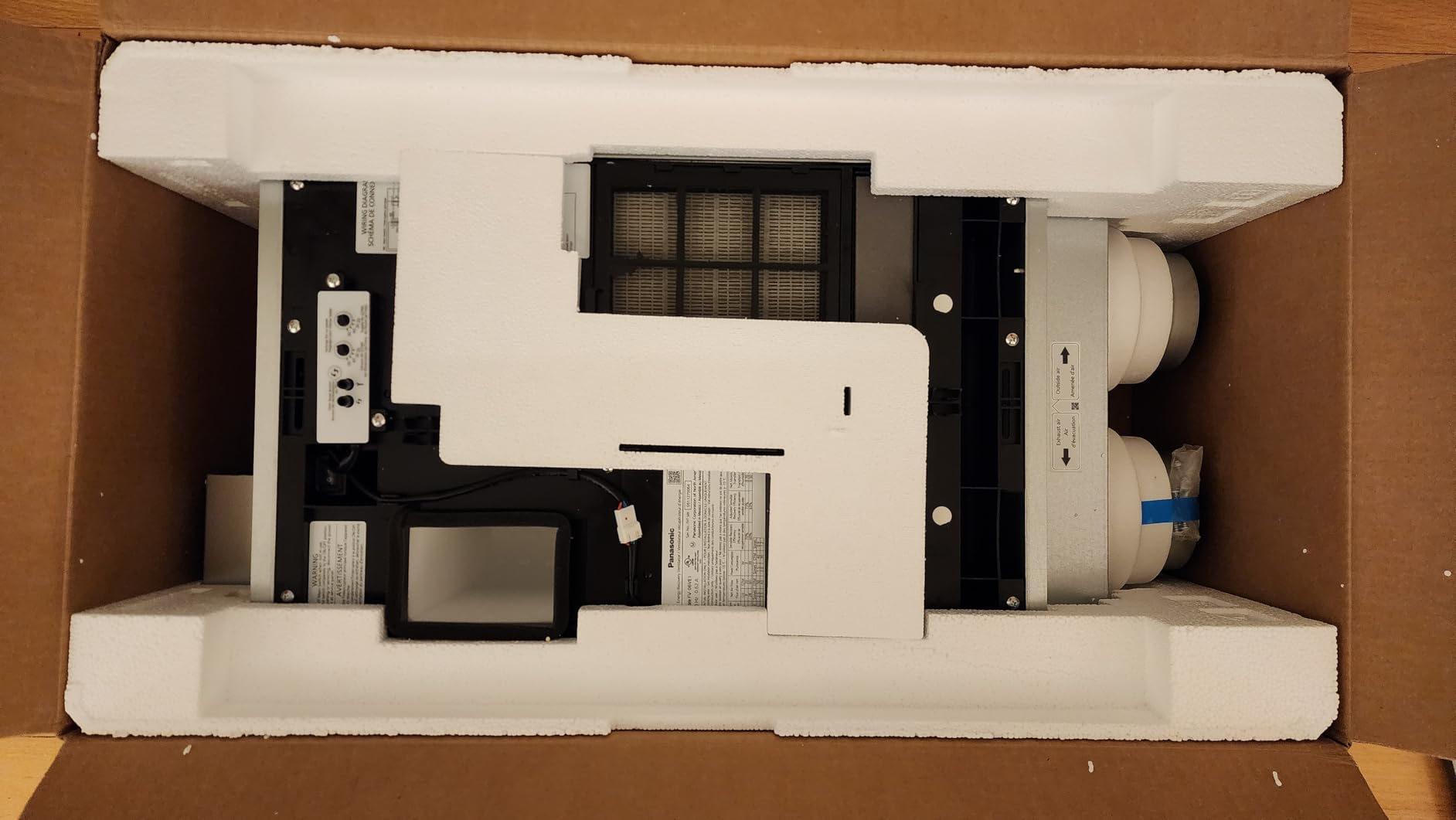 Panasonic FV-06VE1 WhisperComfort 60 ERV, 60 CFM customer photo 2