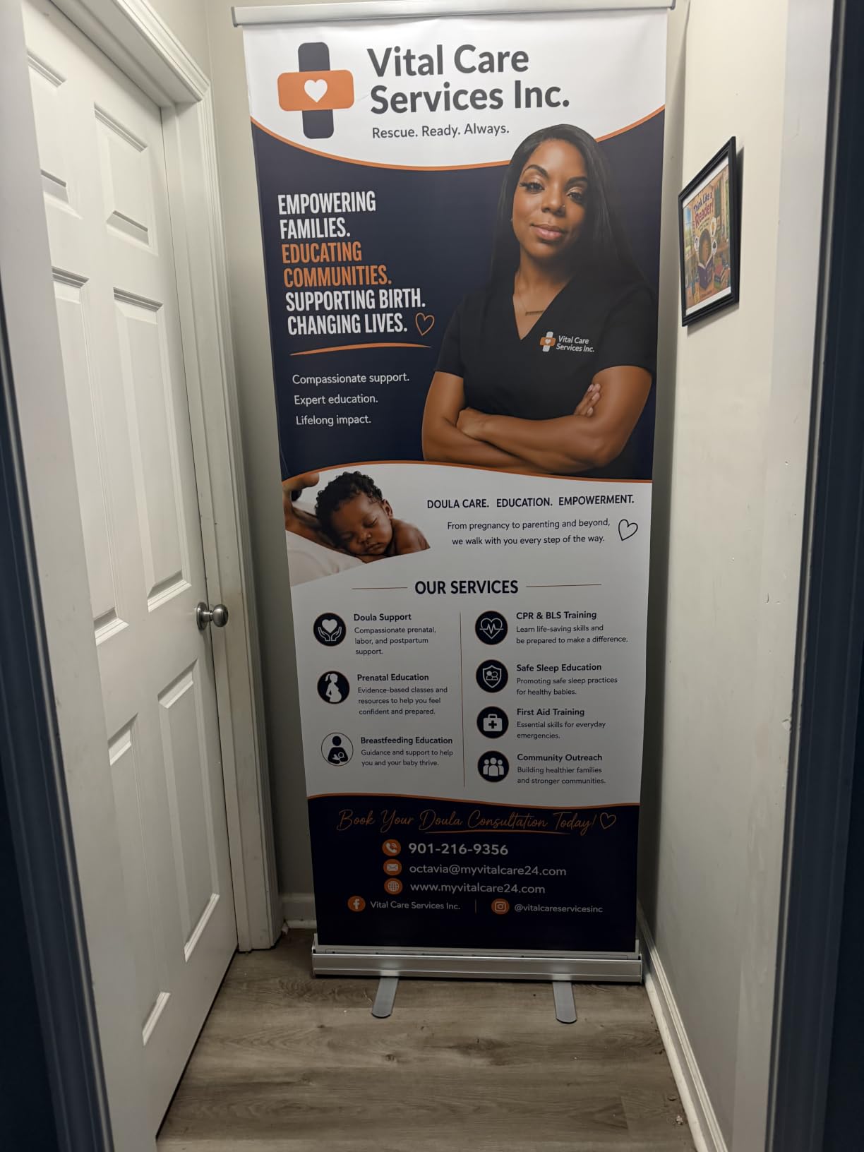 Custom Retractable Banner with Aluminum Stand, Personalized Pop up Banners and Full Color Design with Portable Travel Case for Events, Trade Shows, Advertising, Business, Photo (33