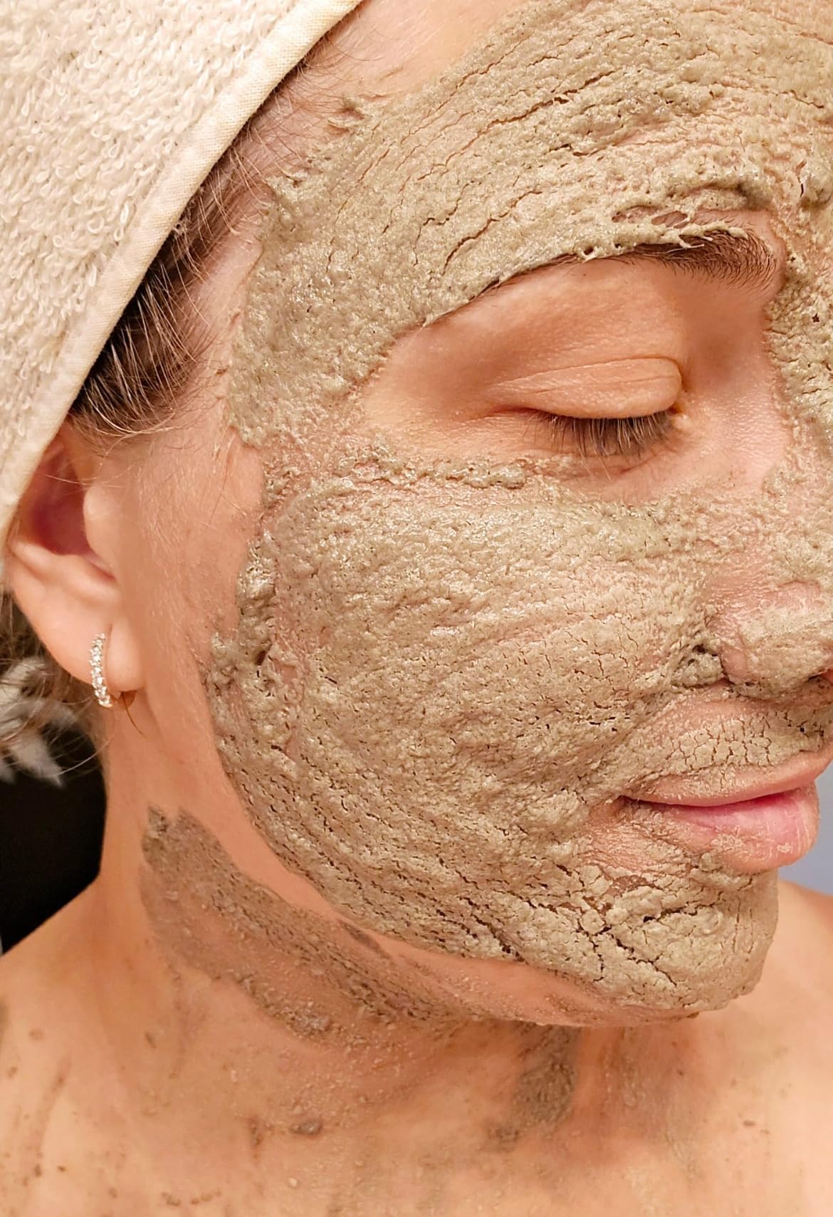 Bentonite Clay Detox Mud Bath Soak & Full Body Mud Mask - Magnetic Clay Bath with Epsom Salt, Gift for Her - Mud Magnet customer photo 2