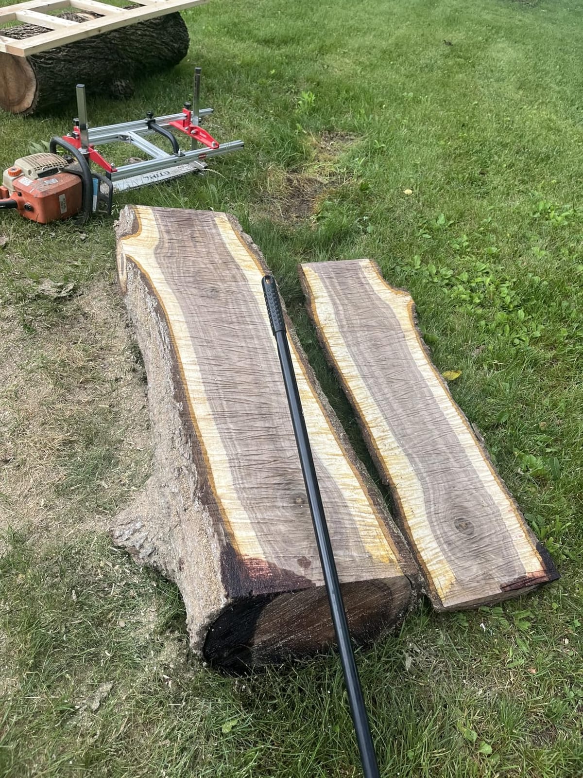Zozen Chainsaw Mill with Lumber Guide Brackets, 3 Adjustable Sizes customer photo 2