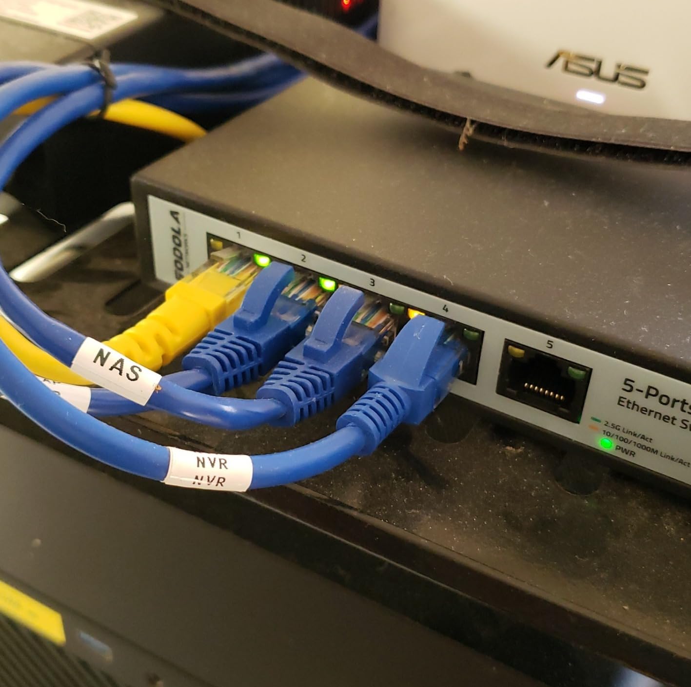 SODOLA 12 Port 10Gb Managed Switch, 8x10G SFP+ & 4x10G RJ-45 | Built-in Fan Cooling, 1U Rack Mount, Web GUI for LACP/QoS/VLAN/SNMP 10G Multi-gig Network Switch customer photo 1