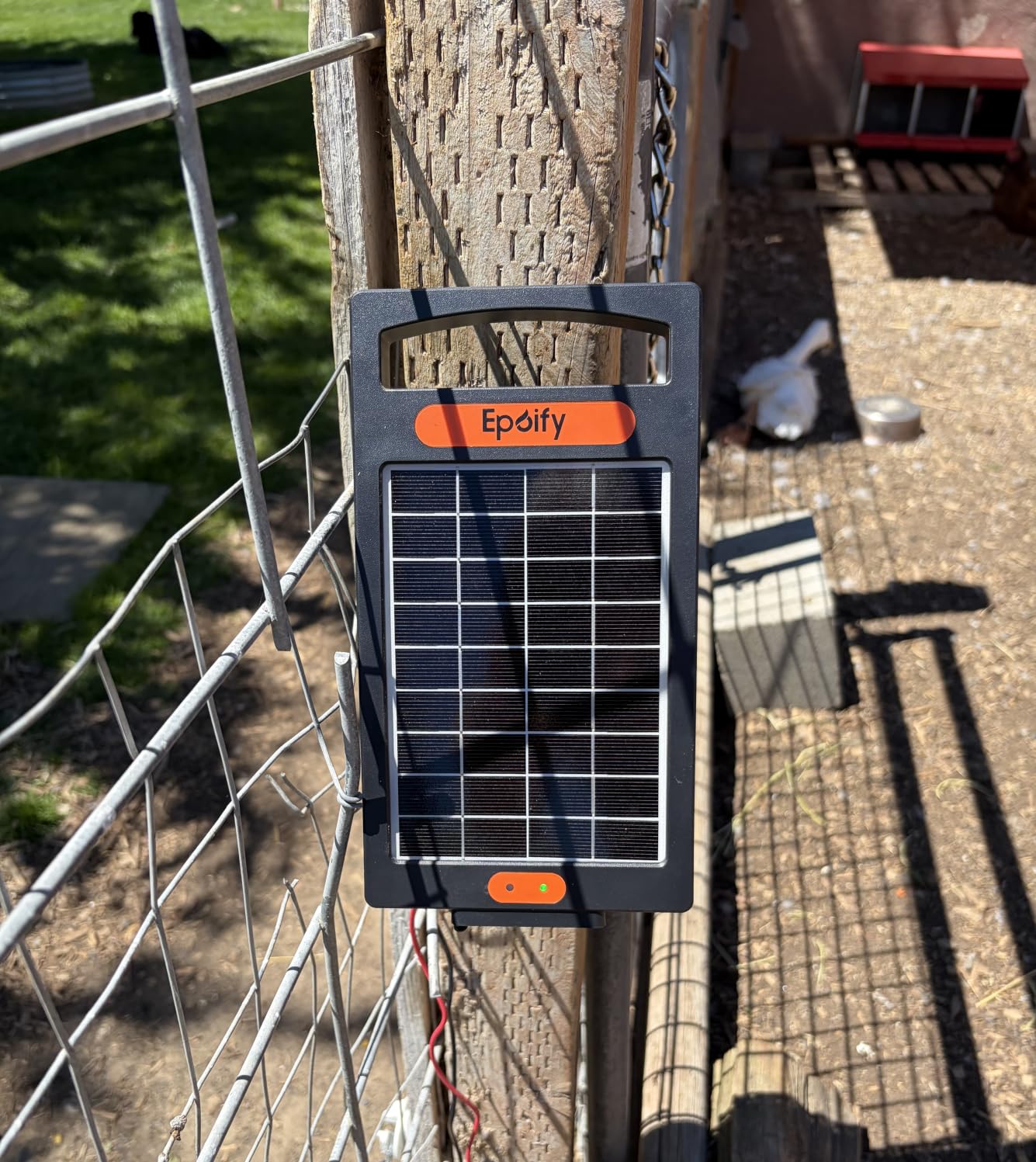 24-Hour Solar Electric Fence Charger, 0.18J, 10-Mile for Livestock customer photo 1