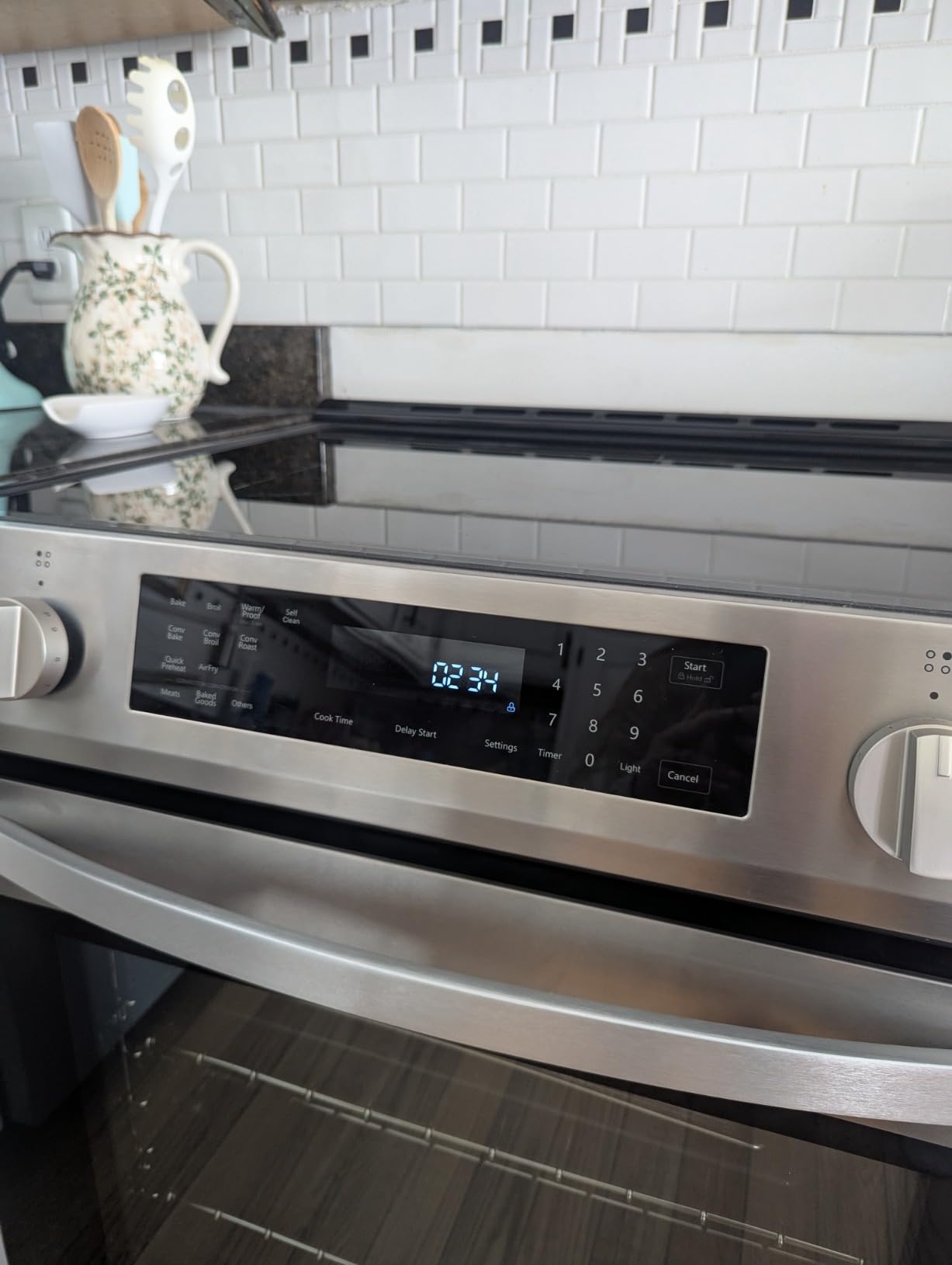 Kenmore 5.6 cu. ft. Electric Induction Range Oven - Stainless Steel | Front Controls, 4 Induction Elements, Turbo Boil, True Convection, Air Fry, Temperature Probe, Self Clean, Storage Drawer customer photo 1