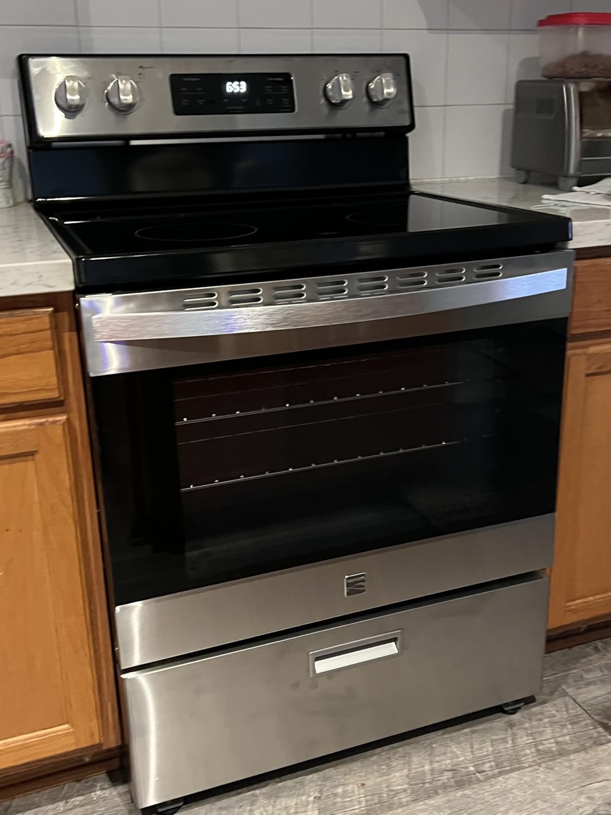 Kenmore 5.2 cu ft. Rear Control Electric Range - Stainless Steel customer photo 1