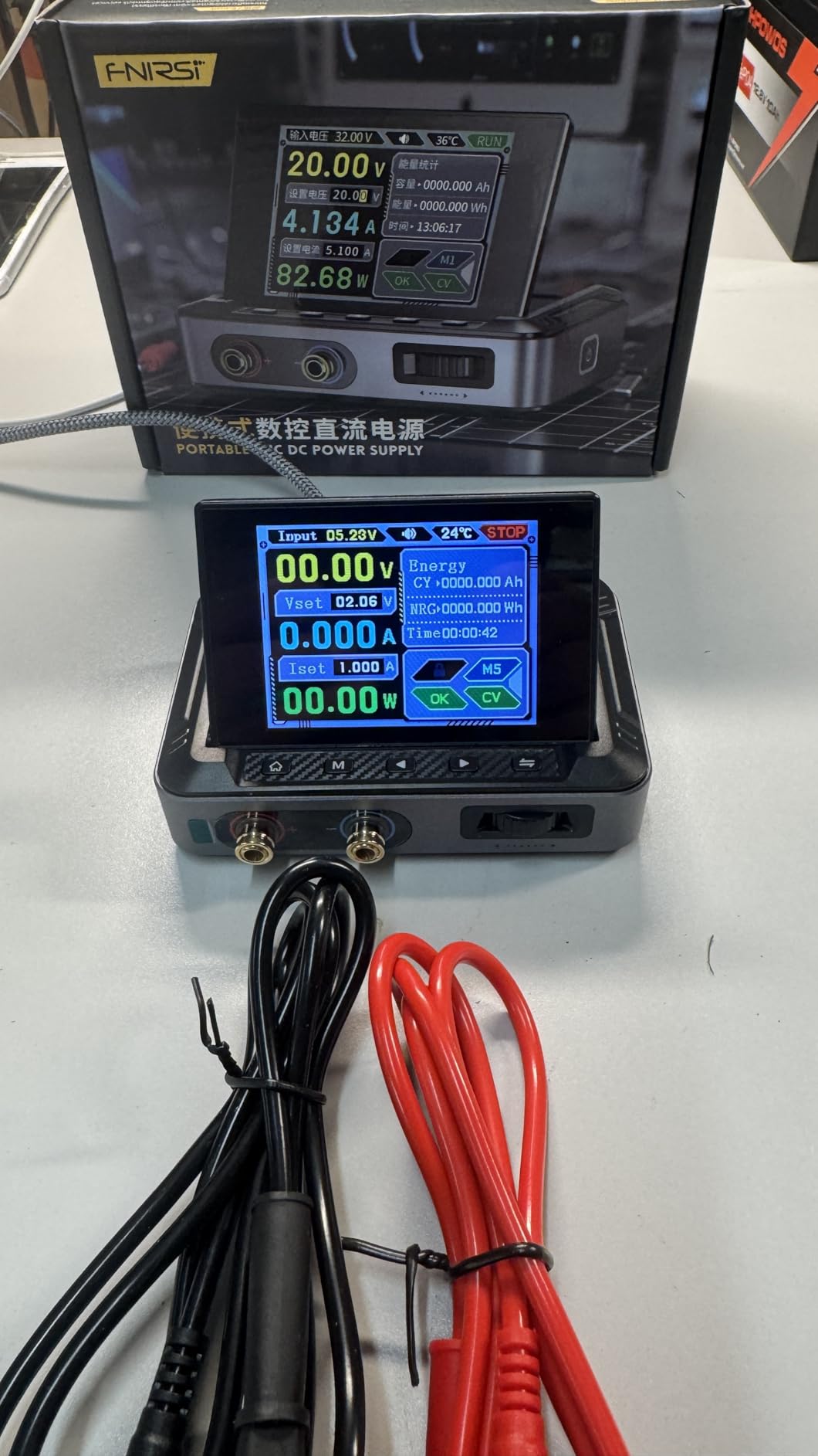 FNIRSI DPS-150 DC Power Supply Variable 30V 5A, 4-Digit IPS Flip Display customer photo 1