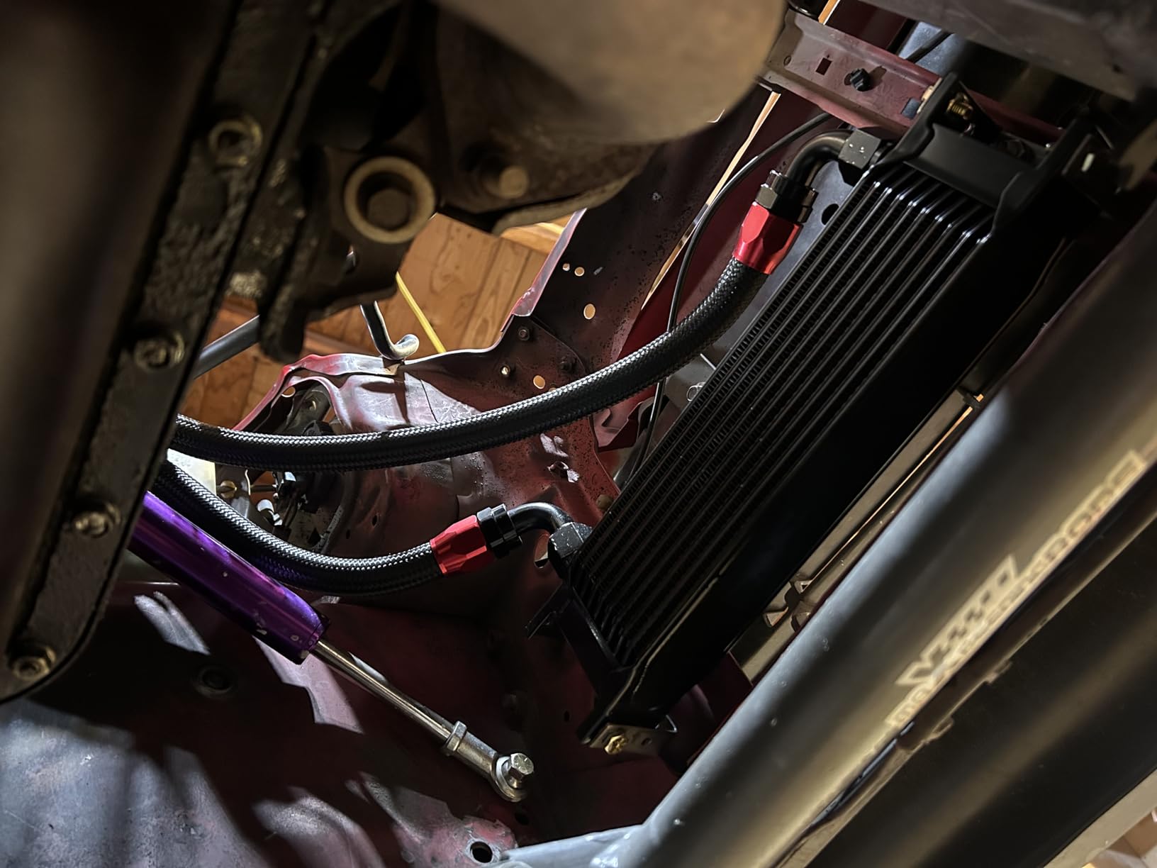 EVIL ENERGY 19 Row Oil Cooler Kit, 10AN Engine Cooler Radiator Universal customer photo 2