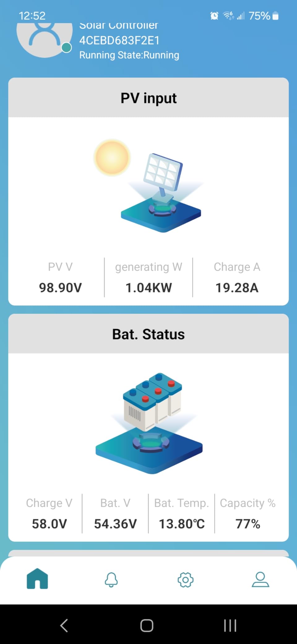 JJN Bifacial 425 Watt Solar Panel, N-Type UL 61730 16BB Solar Panels, 25% High Efficiency Monocrystalline Solar Module for 12V/24V/48V PV System for Homes Rooftop Farm RV and Off-Grid Applications customer photo 1