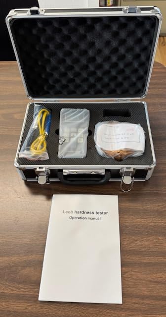 Metal Hardness Tester - Portable Hardness Tester Kit with Test Block,Pen Type Richter Hardness Tester,Rockwell Metal Hardness Meter customer photo 1