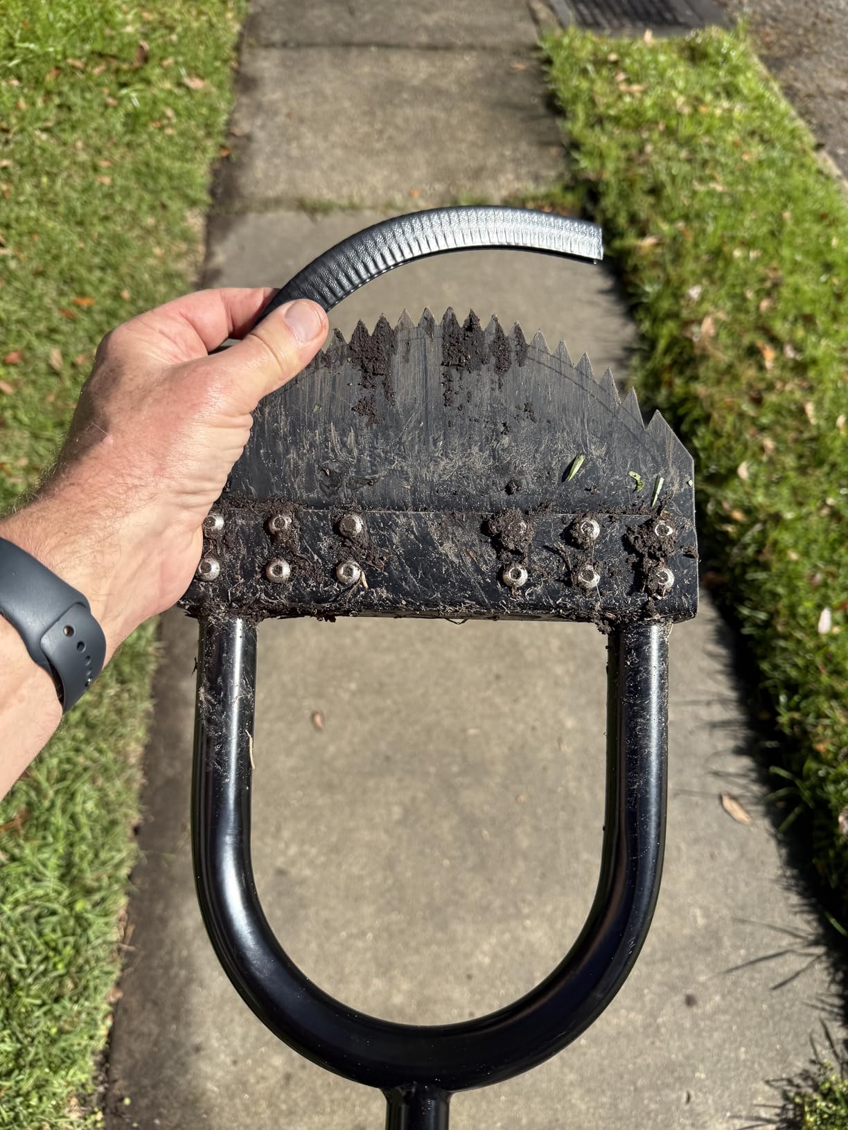 Edger Lawn Tool 41in Border Edger with Tempered Spring Steel Blade customer photo 1