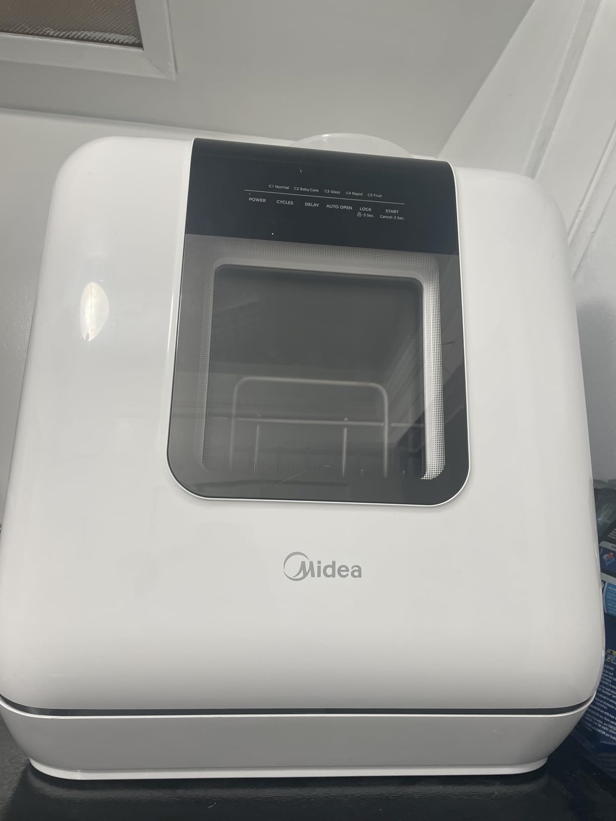 Midea Countertop Dishwasher with 1.59Gal Built-in Water Tank, 5+2 Programs customer photo 1