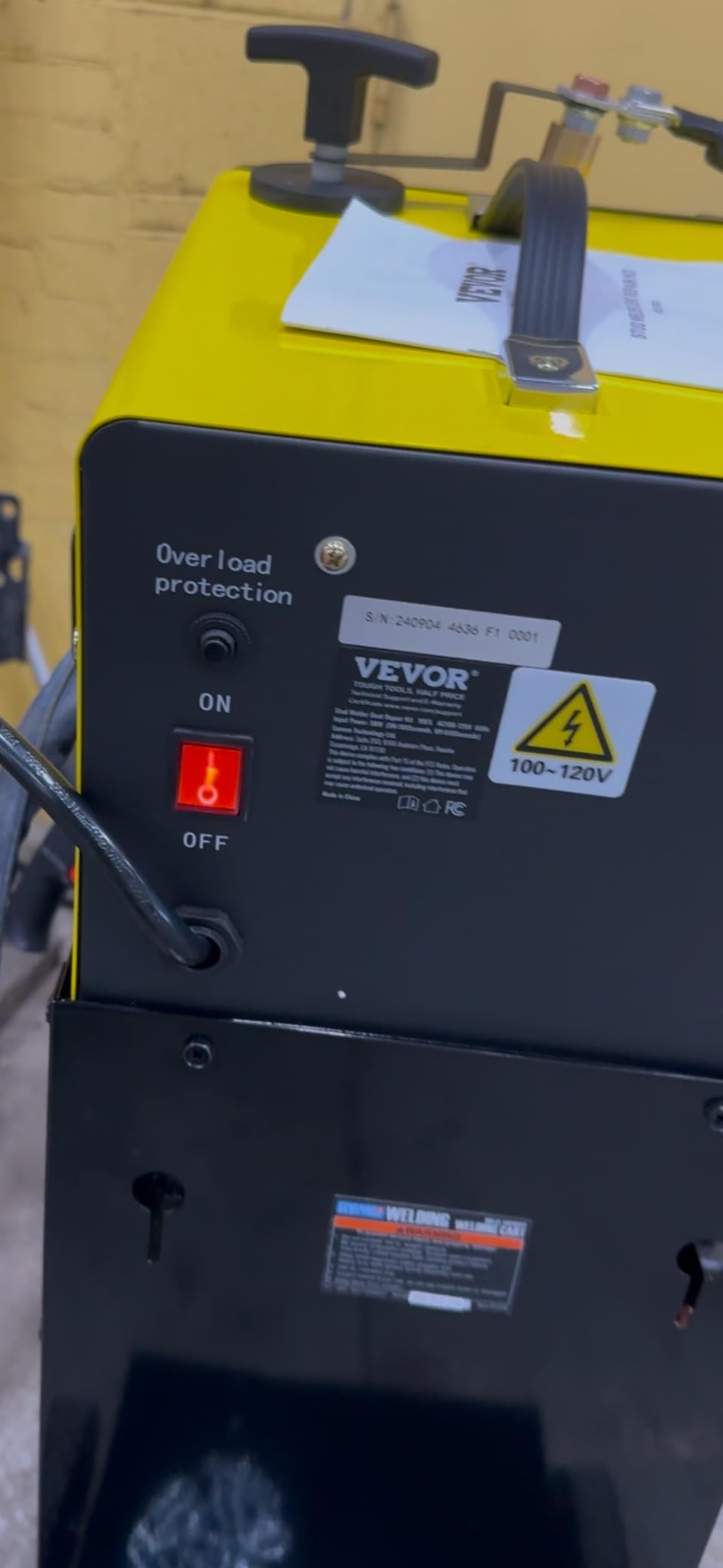 VEVOR Dual Pro Stud Welder Deluxe AL/Fe Dent Repair Kit, Professional 5KW Welder with Auto/Manual Welding and 10 Modes, 110V Spot Welding Dent Repair Machine for Steel & Aluminum Auto Panels Repair customer photo 1