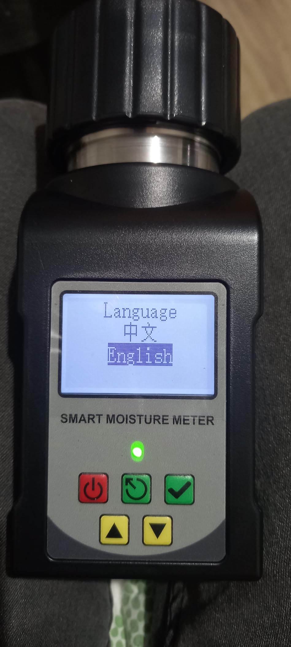 Grain Moisture Tester Portable Cup-Type Meter for 25 Grains Including Wheat, Corn, Coffee, High Precision with Temperature Compensation, Data Storage, for Farmers Food Processors & Traders - GOYOJO customer photo 2