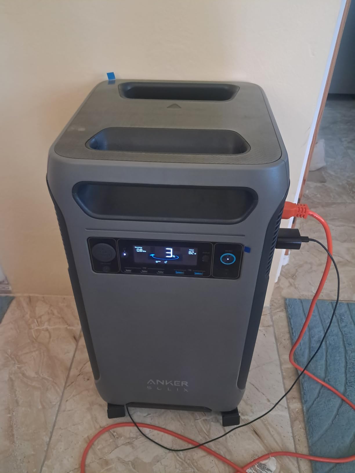 Anker SOLIX F3800 Portable Power Station and Home Power Panel, 3,840Wh | 3,840Wh LiFePO4 Battery, 120V / 240V Dual-Voltage Output, 6,000W Solar Generator for Home, RVs, and Emergency Use customer photo 2