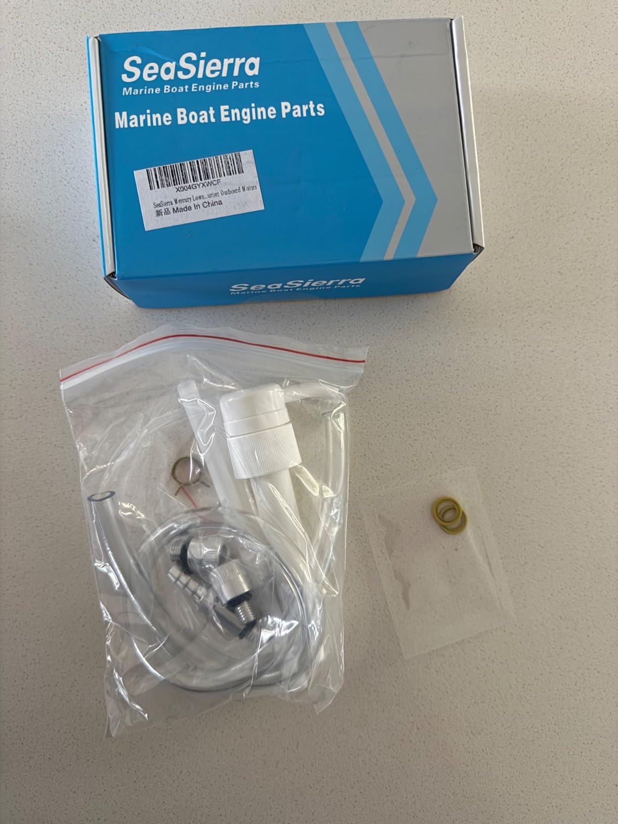 Outboard Lower Unit Gear Lube Oil Pump for Mercury Yamaha Motors customer photo 1
