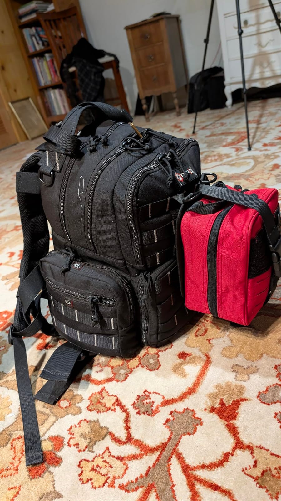 RHINO RESCUE IFAK Trauma Kit Pro with CAT Tourniquet (Red) | TCCC Compliant, Combat-Proven, Tactical Molle Pouch, Professional First Aid Kit, Military Medical Kit, HSA/FSA Approved customer photo 1