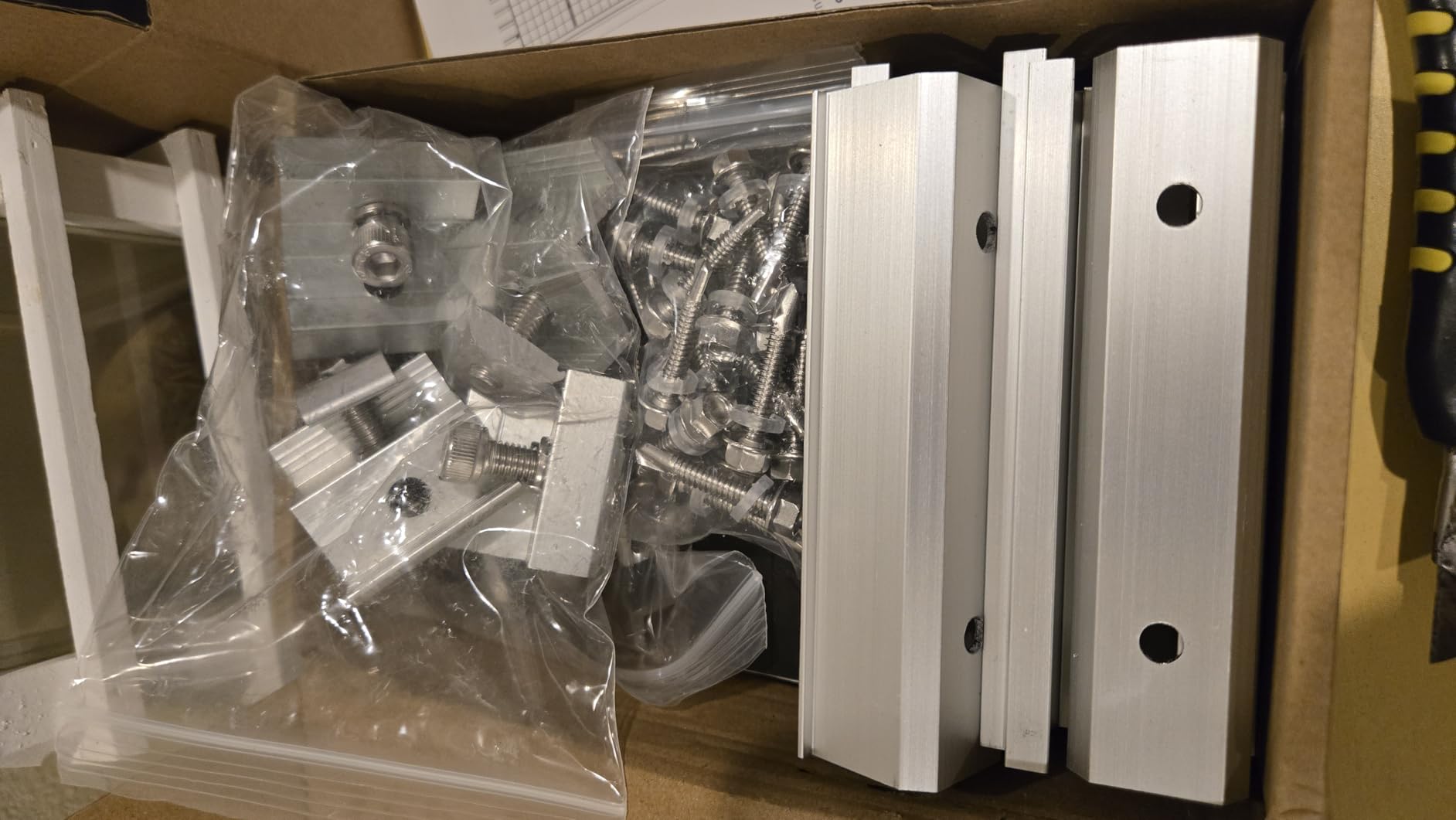 Solar Panel Mounting Brackets, Roof Mount Kit, 4pcs in A Row Assembly customer photo 2