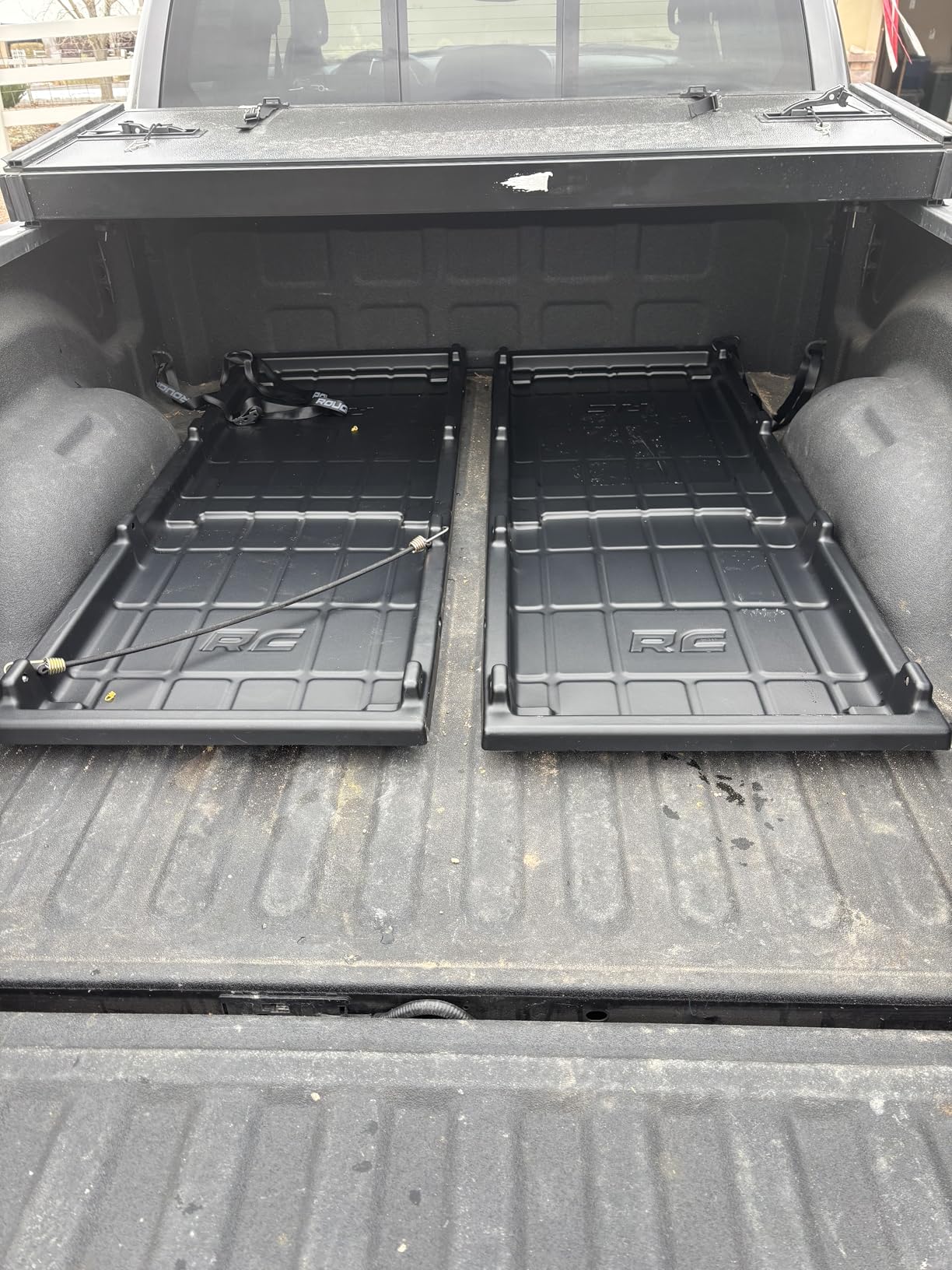 Rough Country Slide-Out Truck Bed Cargo Tray - Organizer for 5'7