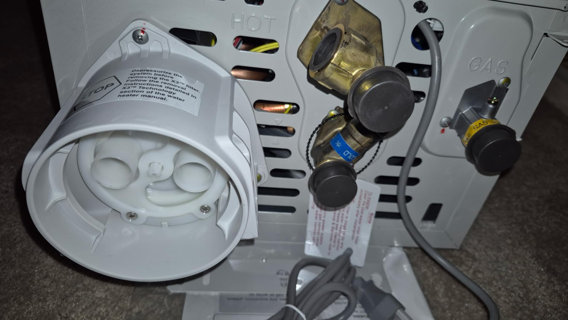 A. O. Smith Water Heater | 10 GPM, 199K BTU | NG Indoor | ATI-540P-N | Replacement for 3+ Bath Homes | 10 GPM Continuous Flow | 199K BTU Condensing | Integrated Recirc Pump customer photo 1