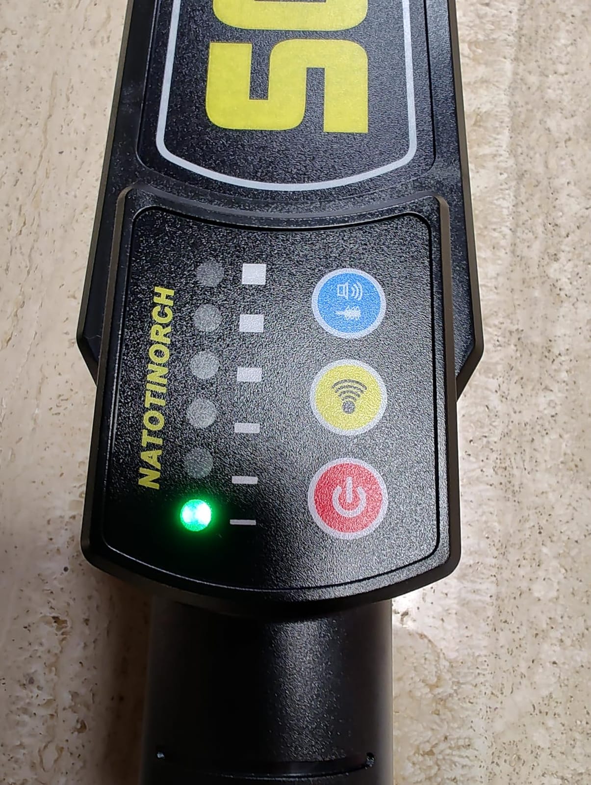 Metal Detector Wand Rechargeable,Detects All Metals for Security Inspection customer photo 2