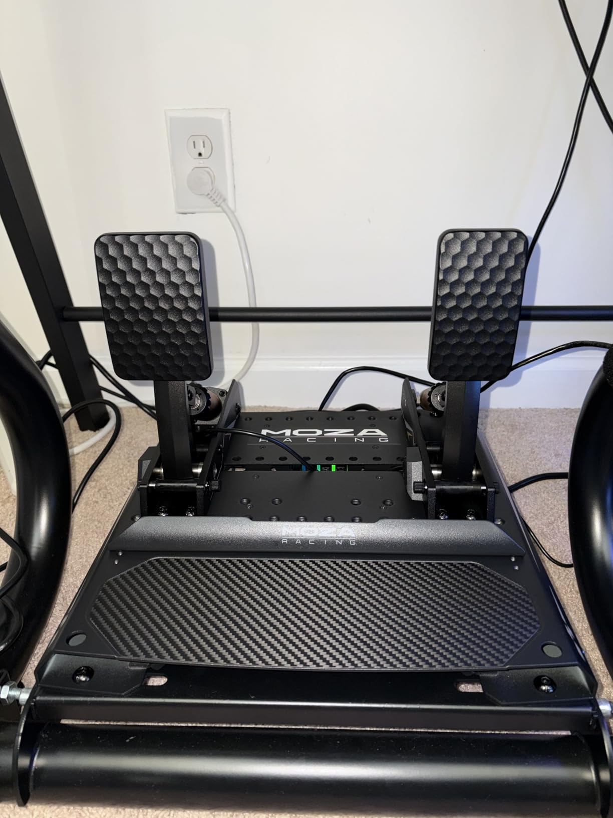 MOZA CRP2 Load Cell Pedals (Throttle+Brake) Driving Sim Racing Pedal customer photo 1
