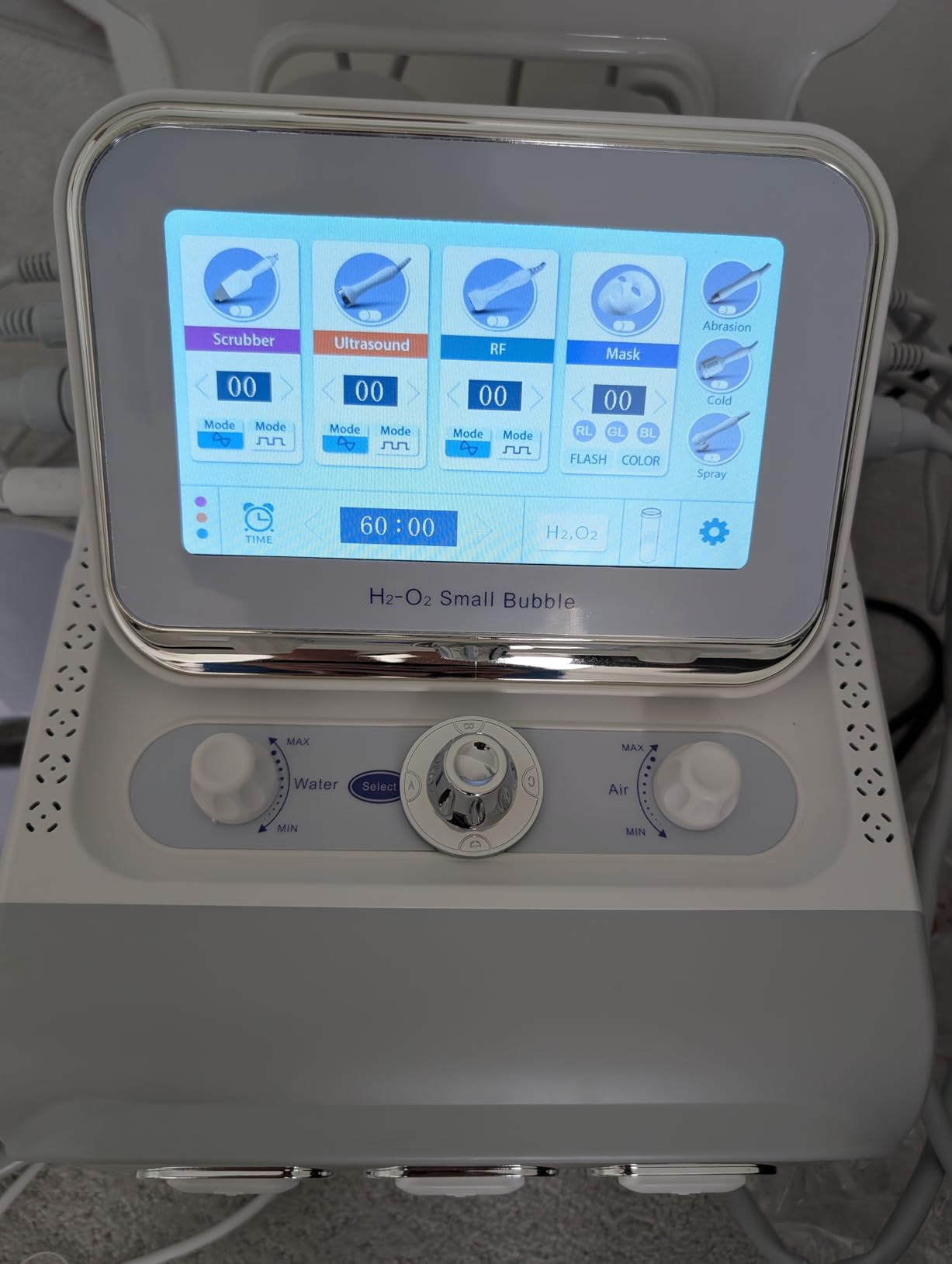 Hydrogen Oxygen 7 in1 Facial Care Machine with Mask Multifunctional Face Skin Care Device Elite customer photo 1