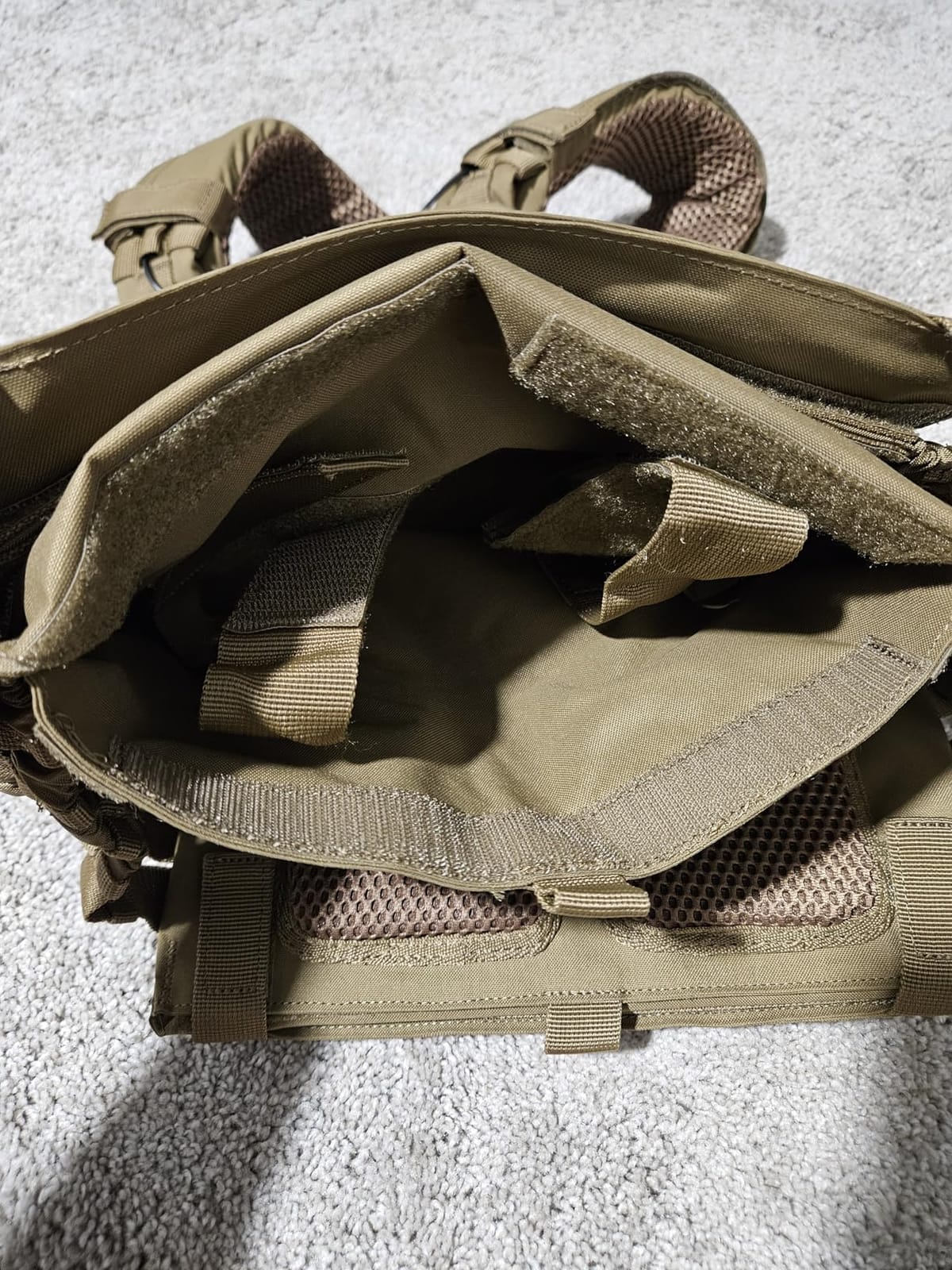 5.11 Tactical TacTec Plate Carrier Professional Vest Molle, Kangaroo | Style 56100ABR, Kangaroo, 500D Nylon, Adjustable Shoulder Strap, Lightweight, Law Enforcement Military Gear, Durable, Carrier customer photo 1