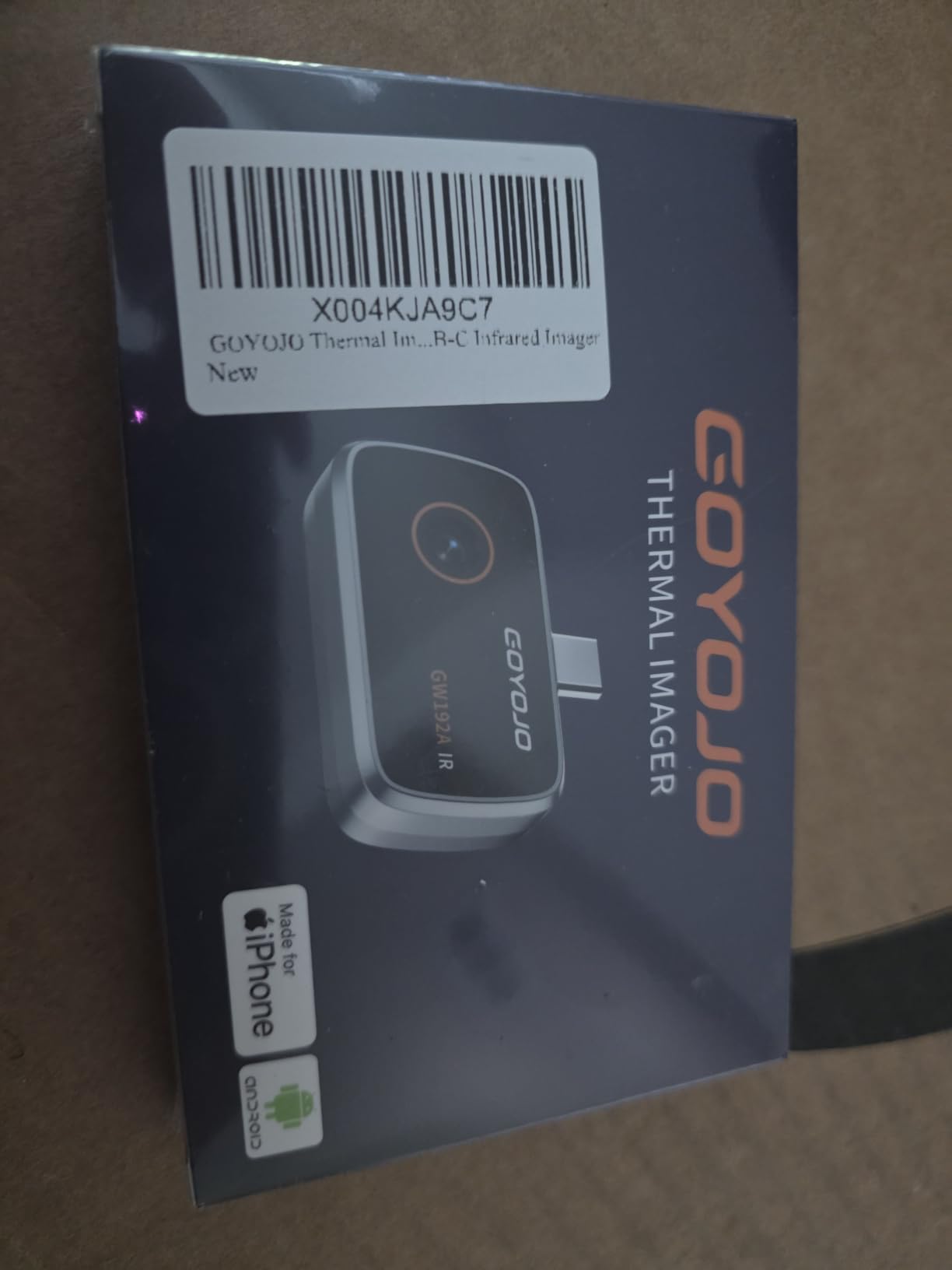 GOYOJO Thermal Imaging Camera for Android/iphone 15/16/17 iOS Series 192x192 IR Resolution– Water Leak Detection HVAC Electrical Plumbing, Automotive Repair, Home Inspection, DIY-USB-C Infrared Imager customer photo 2