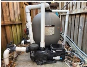 Variable Speed Pool Pump 3.0HP, Energy Efficient In-Ground Pump 220–240V, Ultra Quiet, 11359 GPH, Smart Timer Control, 79 ft Head, Dual Port 1.5