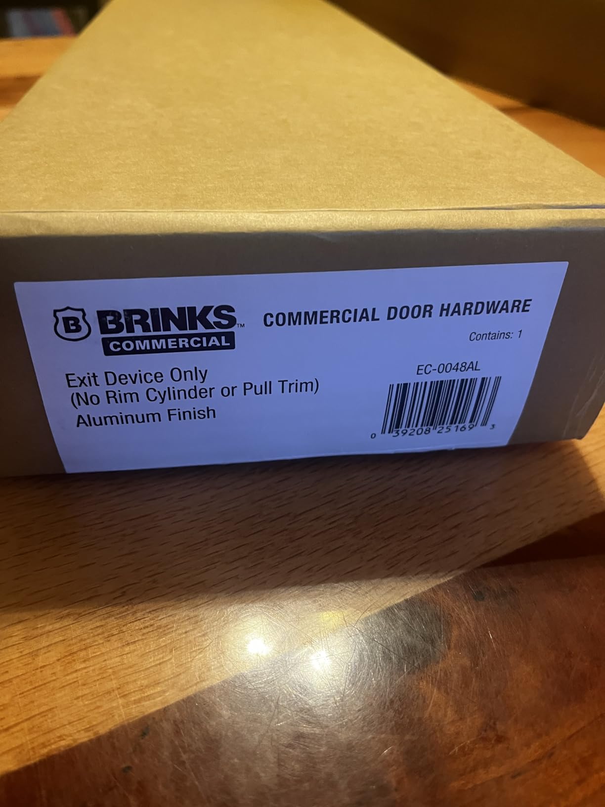 Brinks Commercial Rim Panic Exit Device, Aluminum - Durable Exit Device for Commercial and Industrial Doors customer photo 2