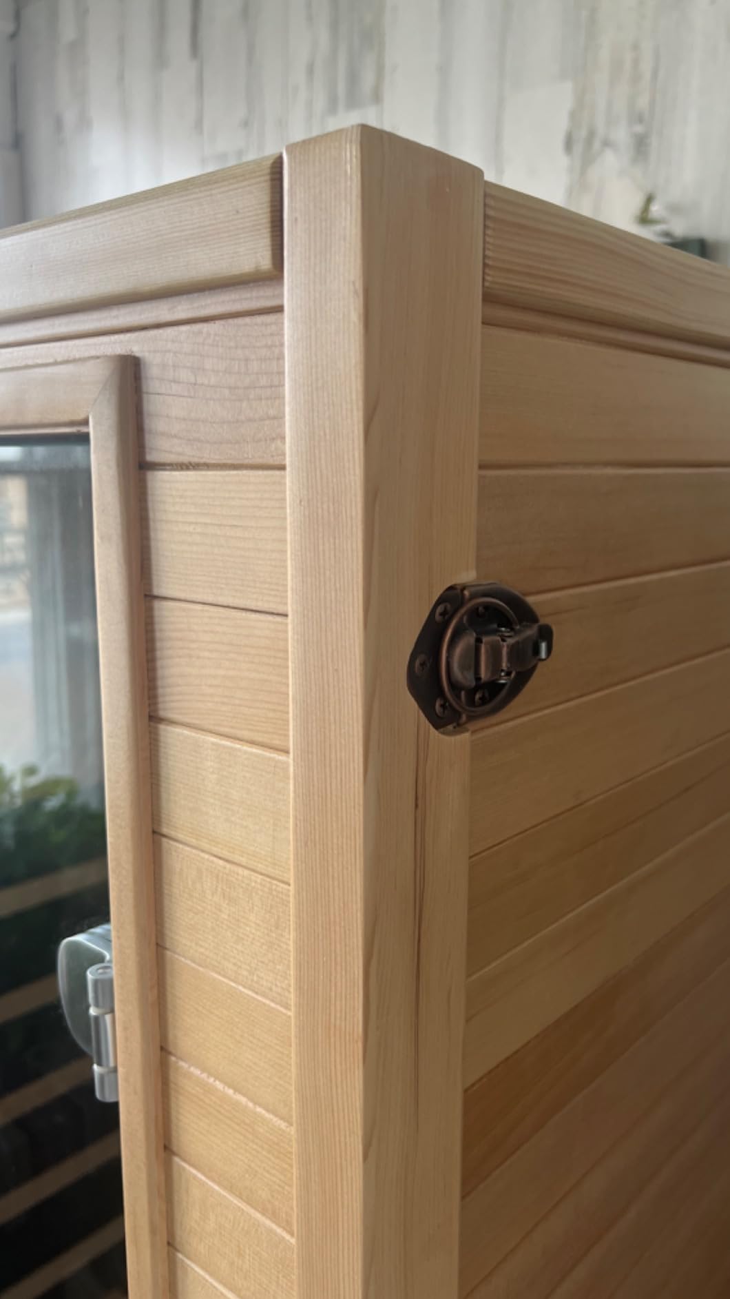 Far Infrared Sauna for 1 Person - 1050W Fast Heating, Canadian Hemlock Wood Home Sauna with Bluetooth Speaker, Chromotherapy & Oxygen Ionizer Easy Assembly Indoor Sauna for Relaxation, Detox, Home Gym customer photo 2
